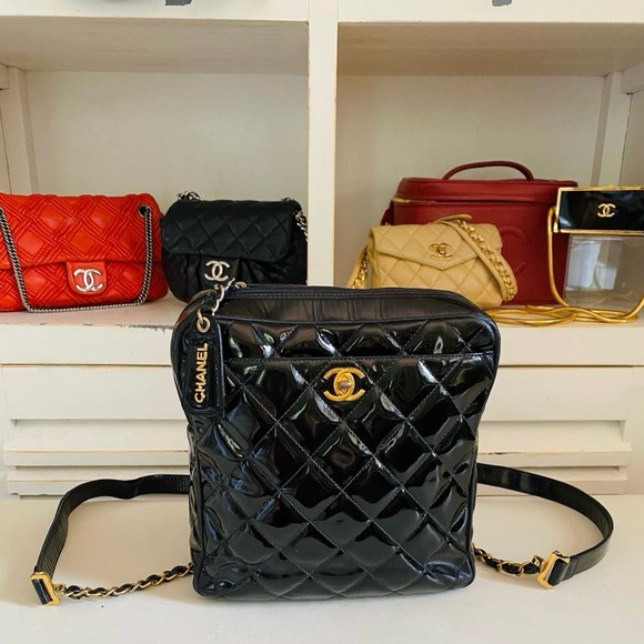 Chanel Patent Backpack - Picture 2 of 16